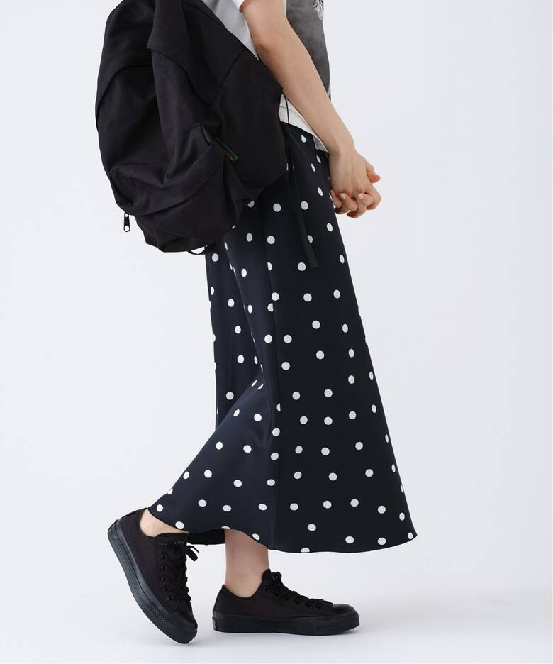 ドットバイヤス サテンスカート（ロング・マキシ丈スカート）｜IENA  
