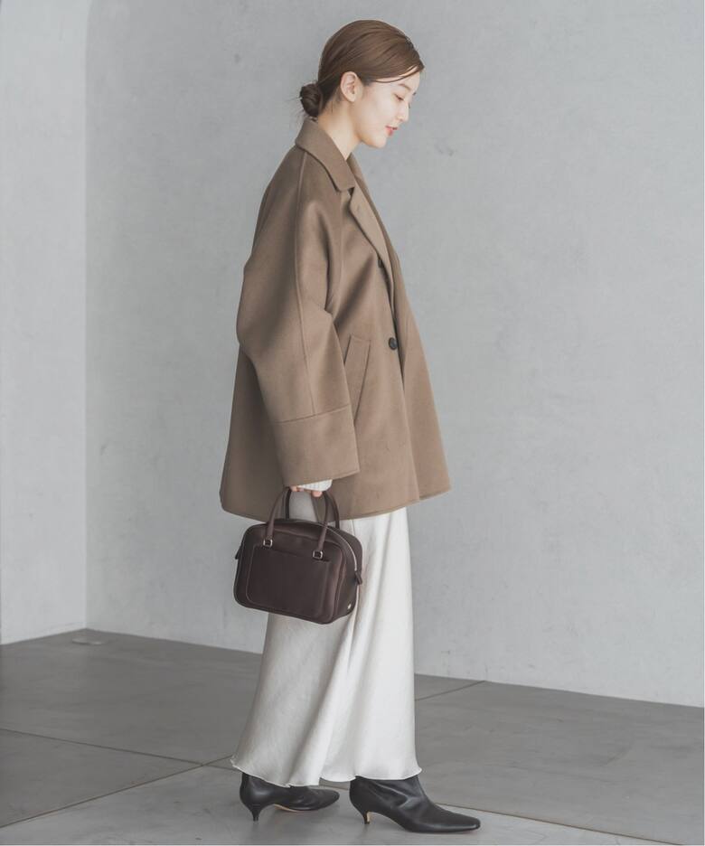 追加9予約》ダブルサテンスカート（ロング・マキシ丈スカート）｜IENA  