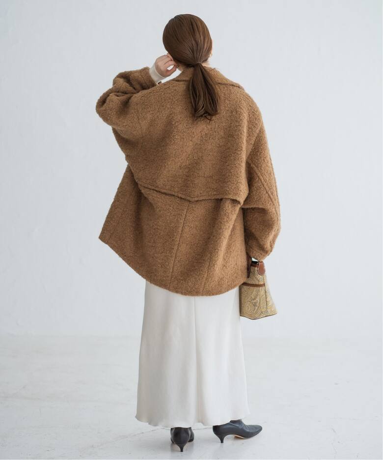 追加9予約》ダブルサテンスカート（ロング・マキシ丈スカート）｜IENA  