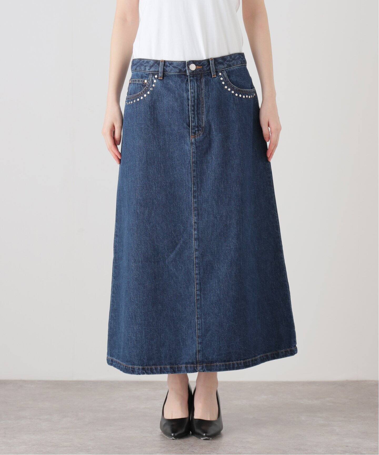 A.P.C./アー・ペー・セー】JUPE REDWOOD デニムスカート（デニム  