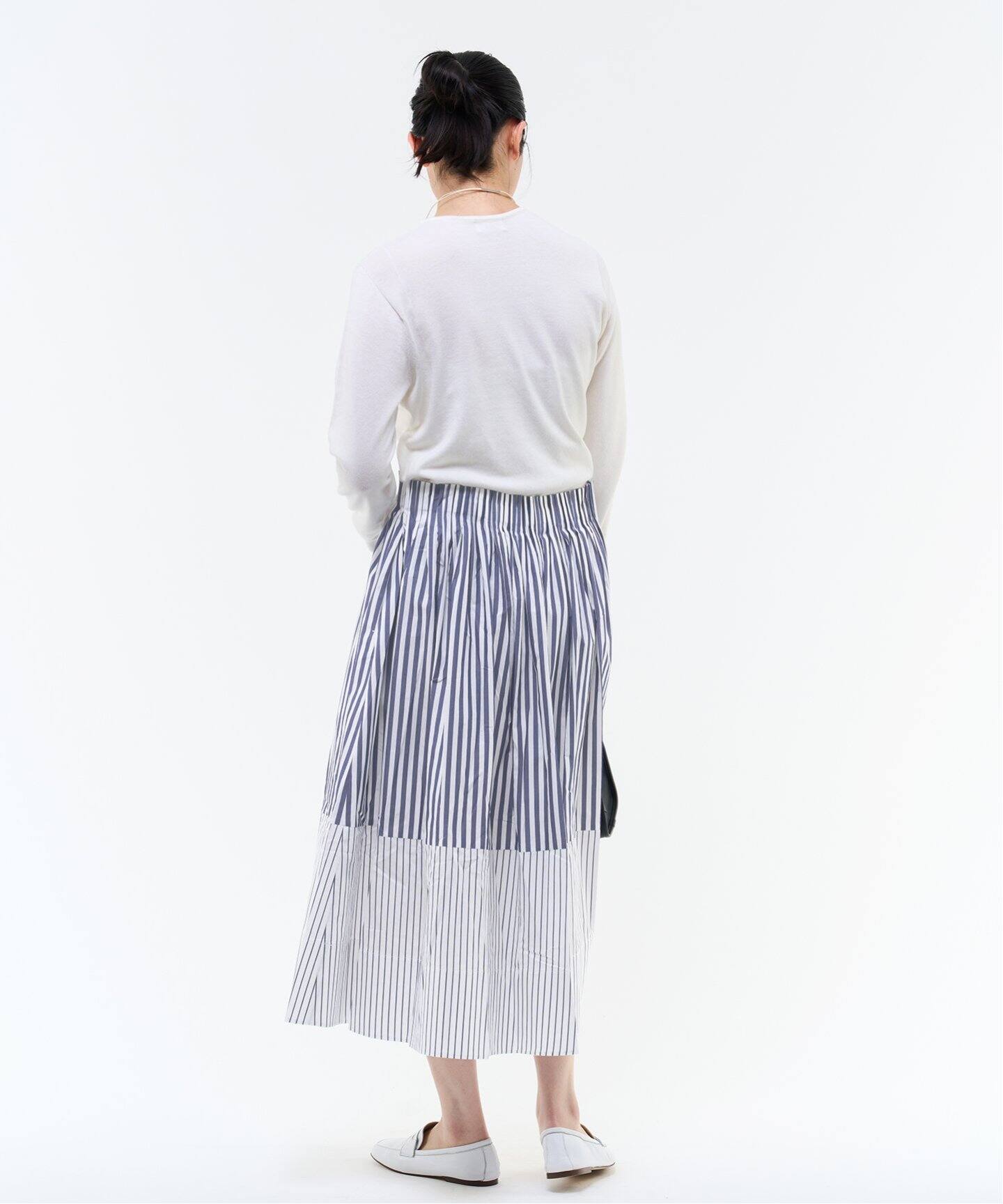 LEE MATHEWS/リー マシュー】STRIPE SK ストライプスカート（その他  