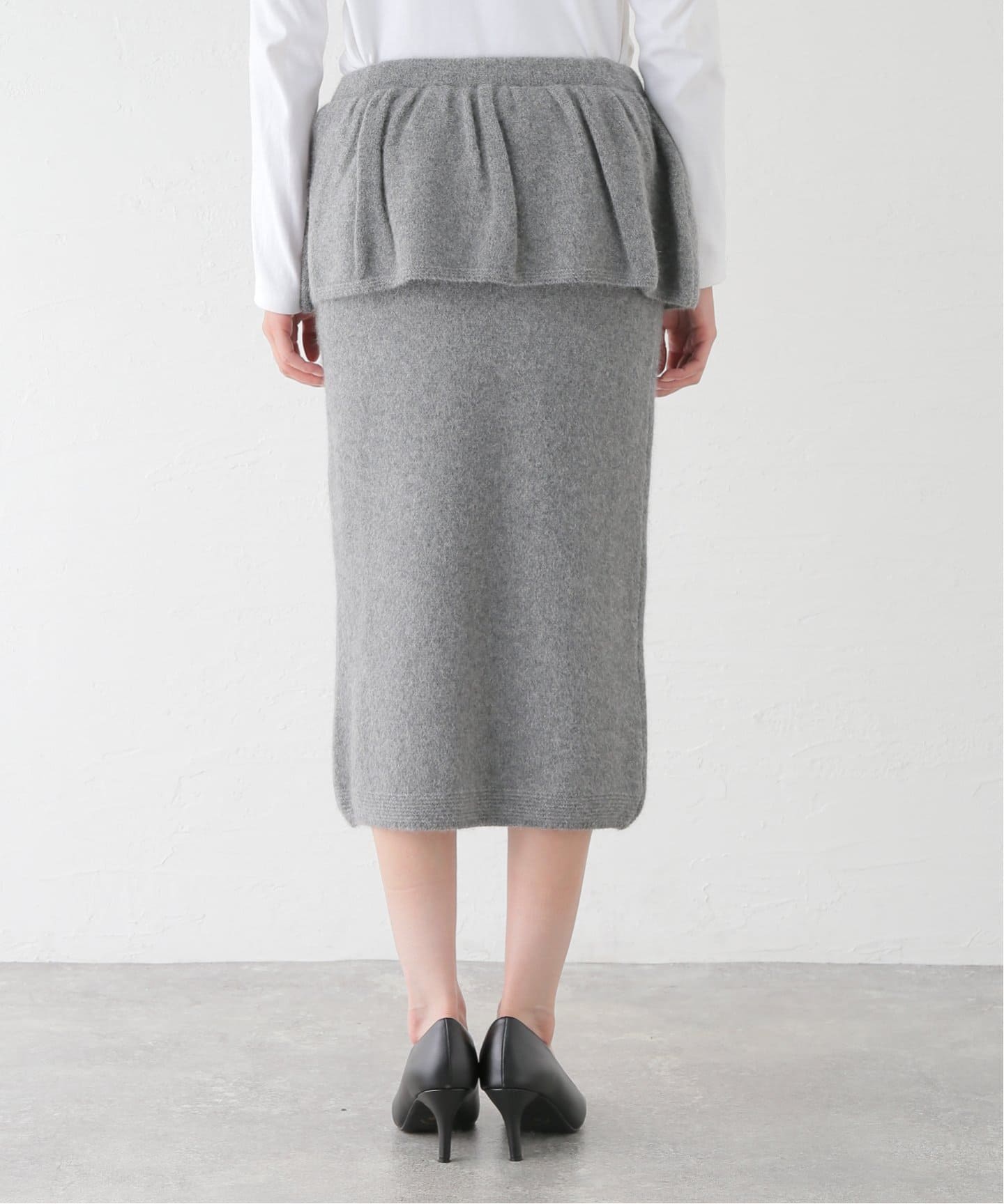 enrica/エンリカ frill skirt スカート KNIT216（その他スカート