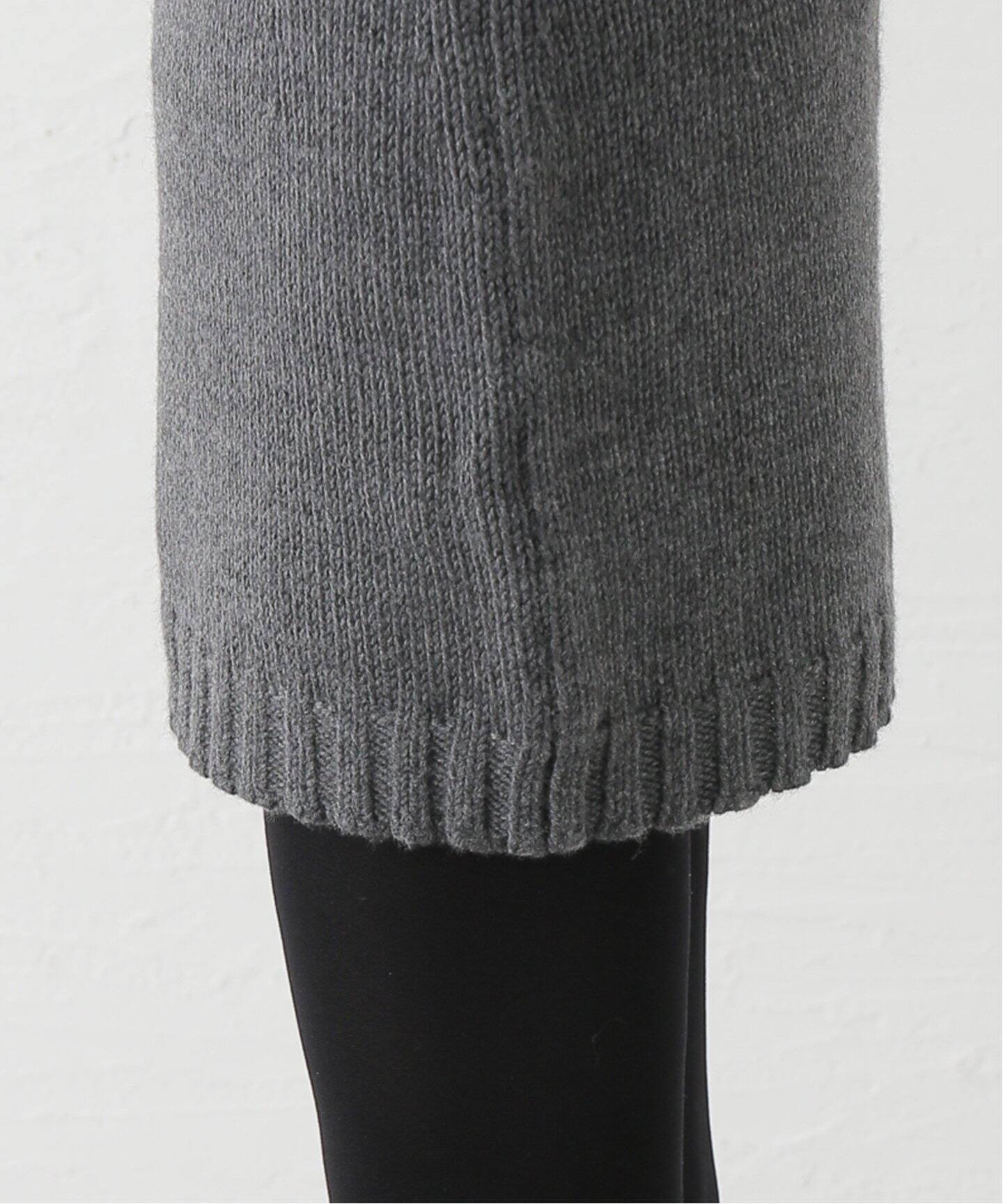 AURALEE/オーラリー WOOL SOFT CORD KNIT MINI SKIRTミニスカート  