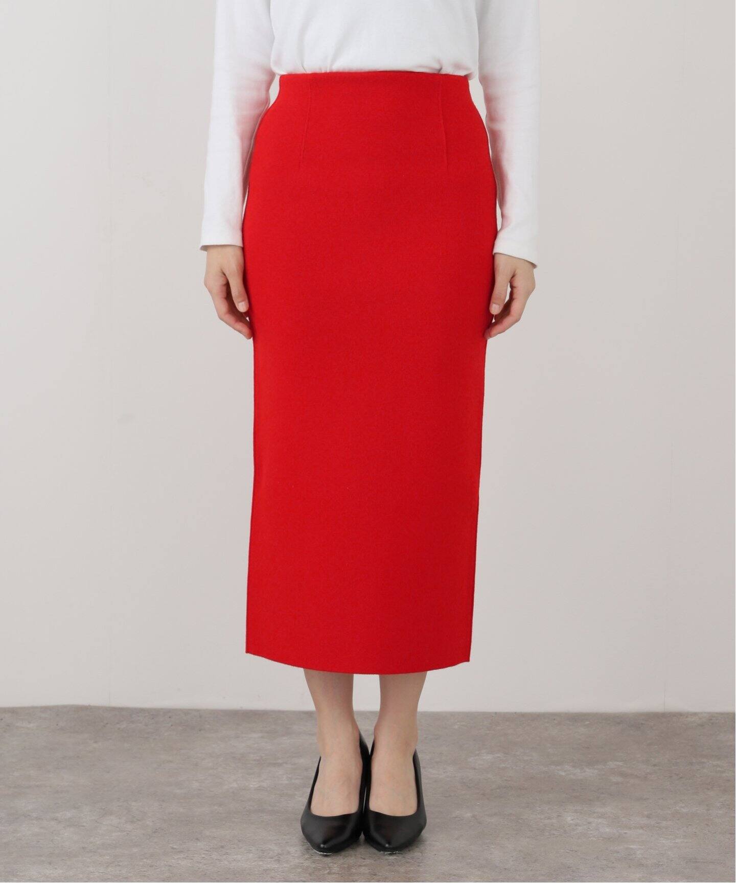 AURALEE/オーラリー HEAVY MILANO RIB KNIT SK スカート #A24AS03HM  