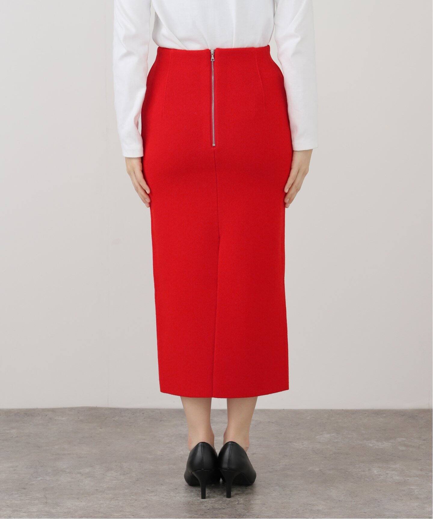 AURALEE/オーラリー HEAVY MILANO RIB KNIT SK スカート #A24AS03HM  