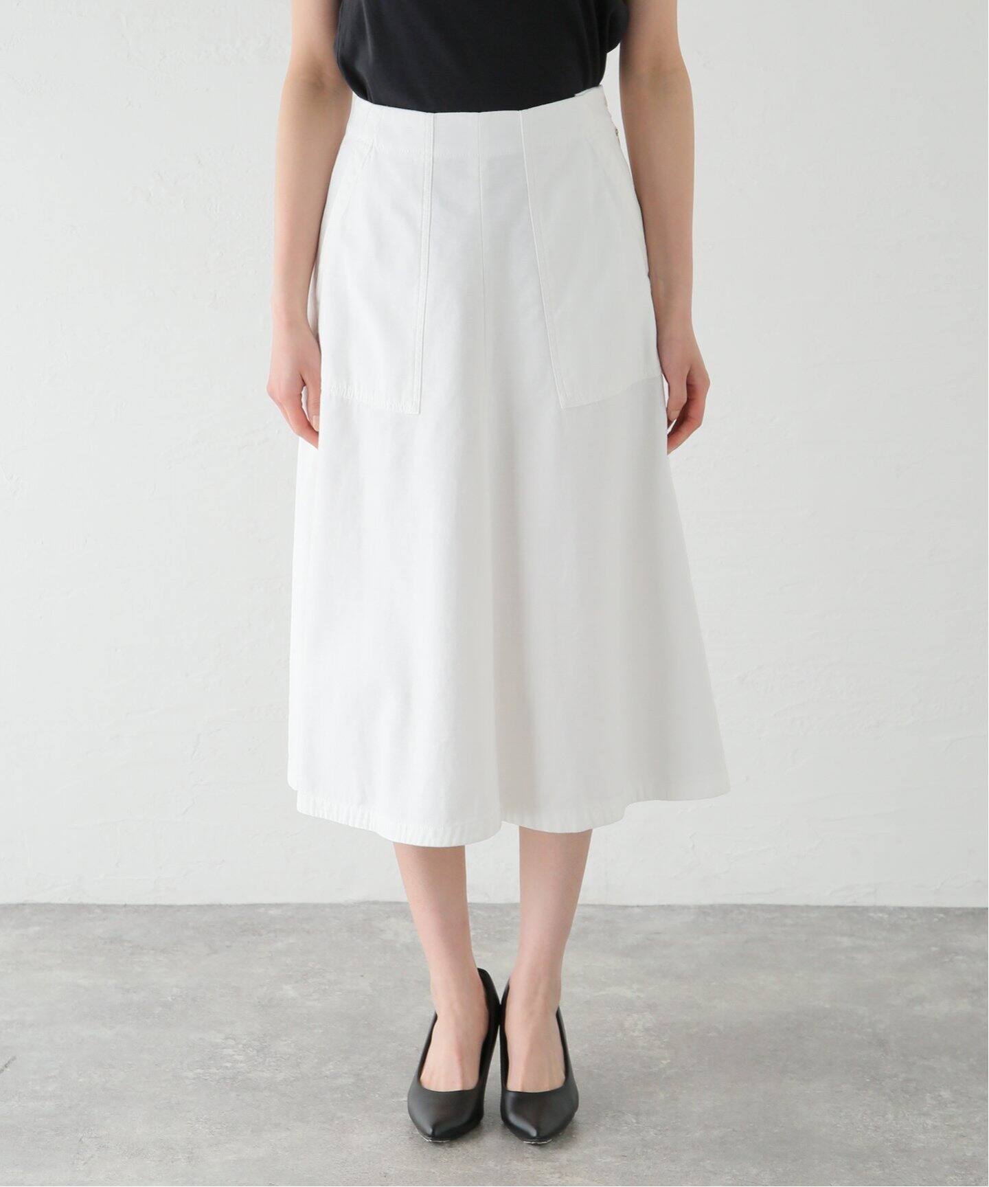 MADISONBLUE/マディソンブルー】FATIGUE FLARE SK L.oz BS スカート  