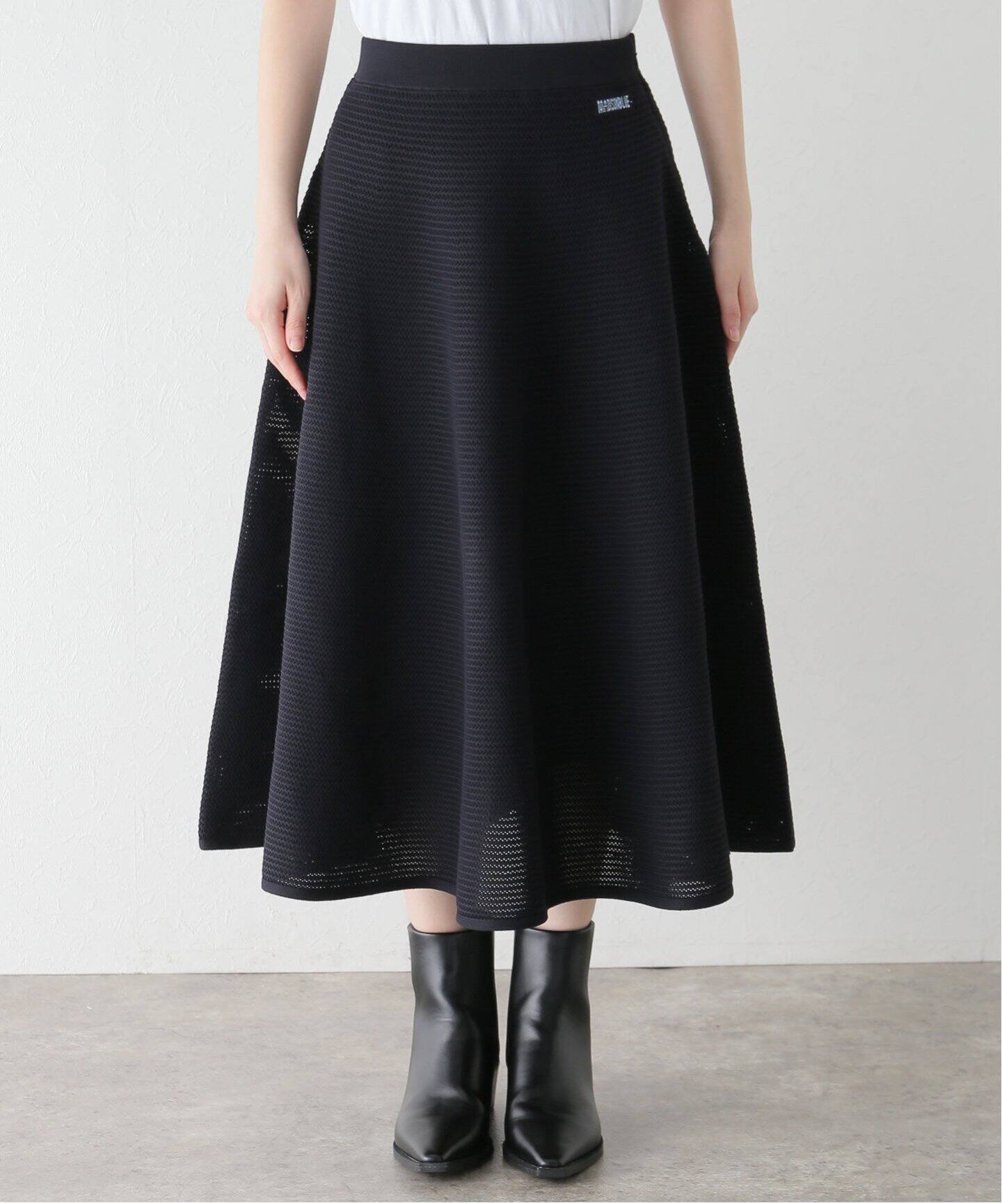 MADISONBLUE/マディソンブルー】FLARE SK MESH スカート（その他  