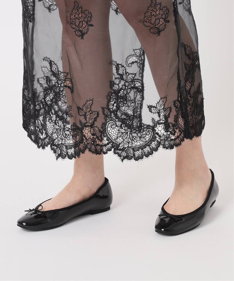 venit/ヴェニット】embroidery lace レース スカート（ロング・マキシ 