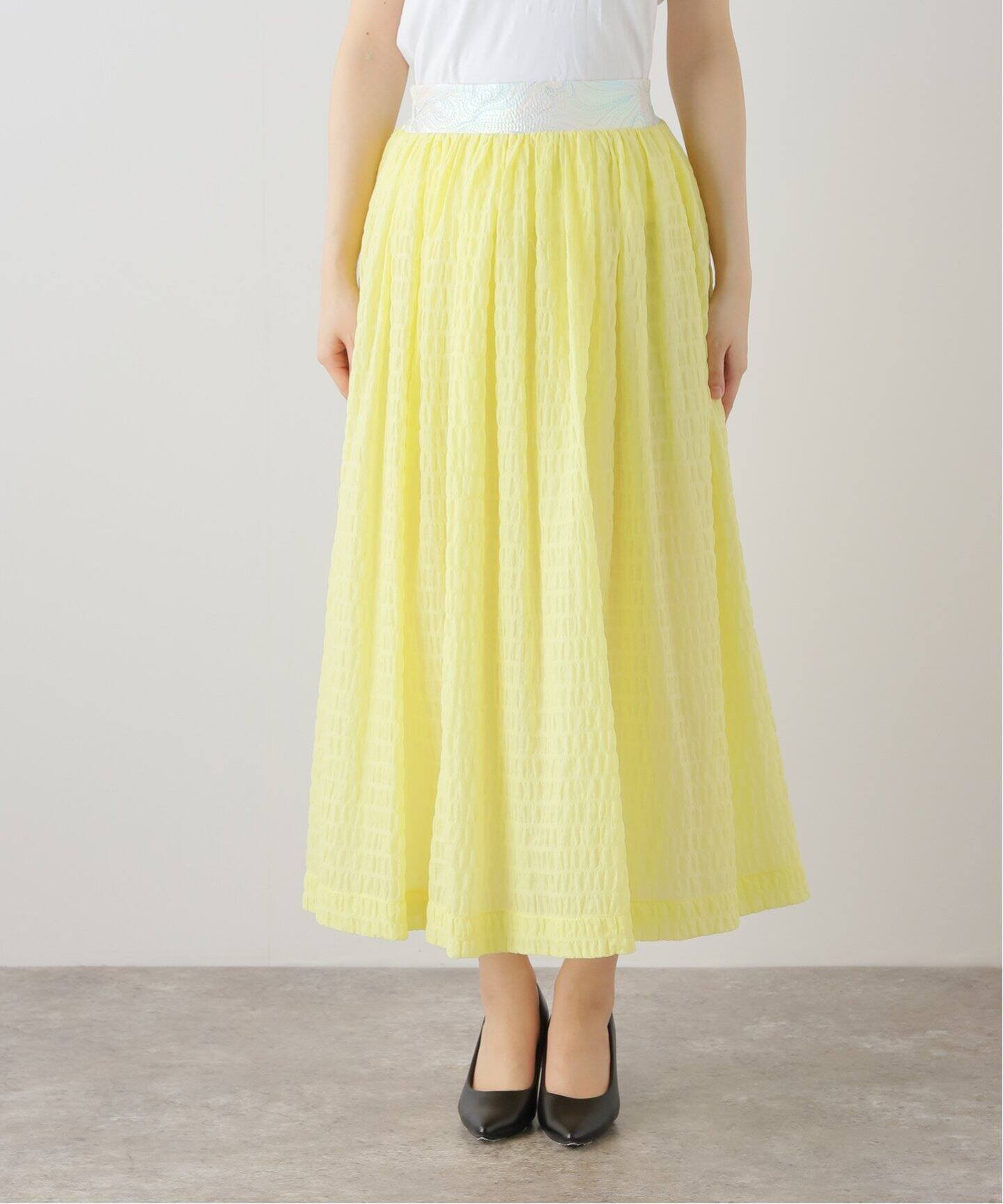 KRISTINA TI/クリスティーナティ】embroidered skirt スカート（ロング 