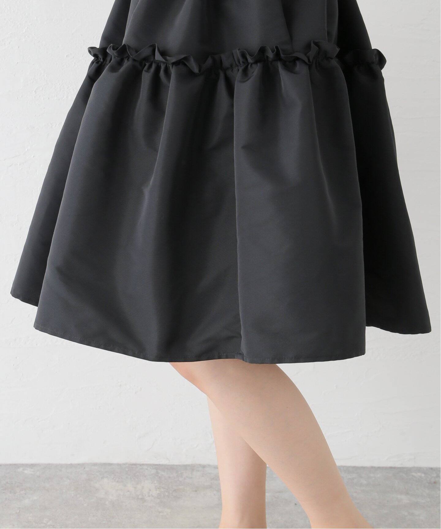 NINA RICCI/ニナ リッチ MIDI BABYDOLL TAFFETA SK 24PCJU020PL0440  
