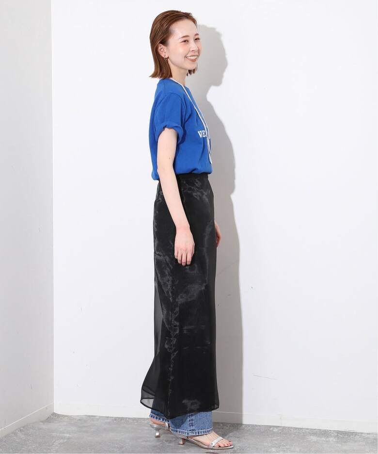 オーガンジーラップスカート（その他スカート）｜SLOBE IENA（スローブ  