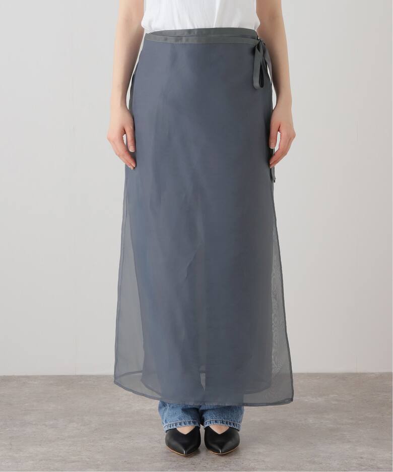 オーガンジーラップスカート（その他スカート）｜SLOBE IENA（スローブ  