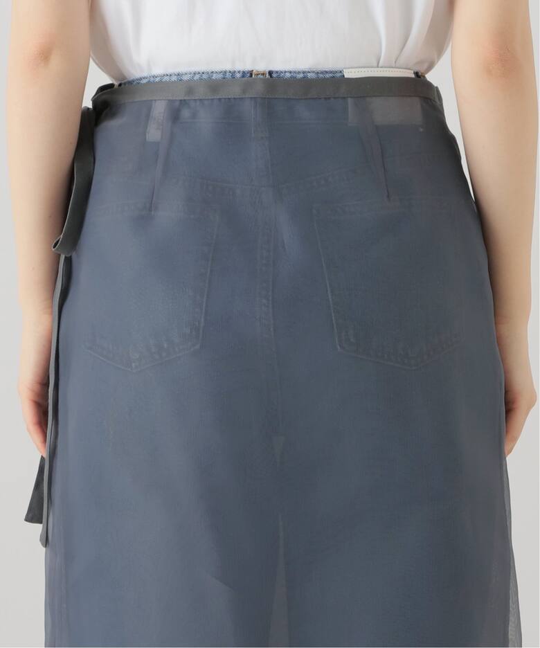 オーガンジーラップスカート（その他スカート）｜SLOBE IENA（スローブ  