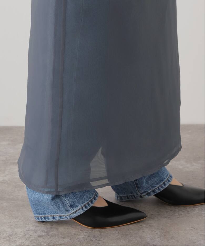 オーガンジーラップスカート（その他スカート）｜SLOBE IENA（スローブ  