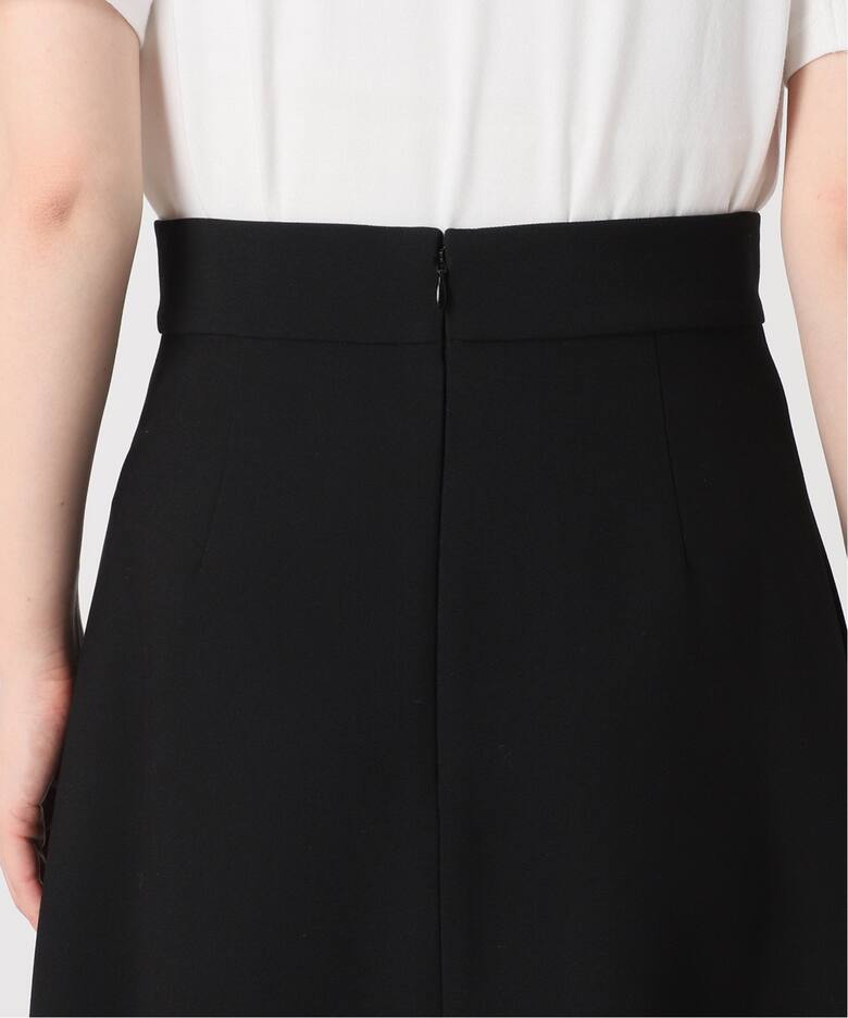 WEB限定》ダブルクロスフレアスカート（ロング・マキシ丈スカート  