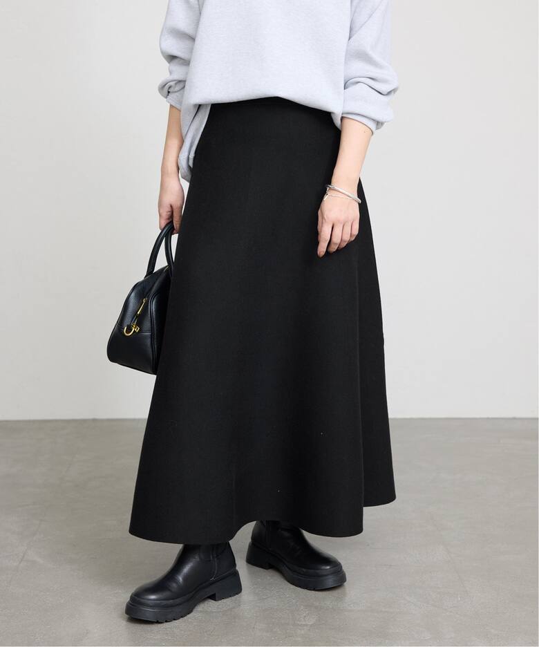 追加》ミラノリブニットフレアスカート（その他スカート）｜SLOBE IENA  