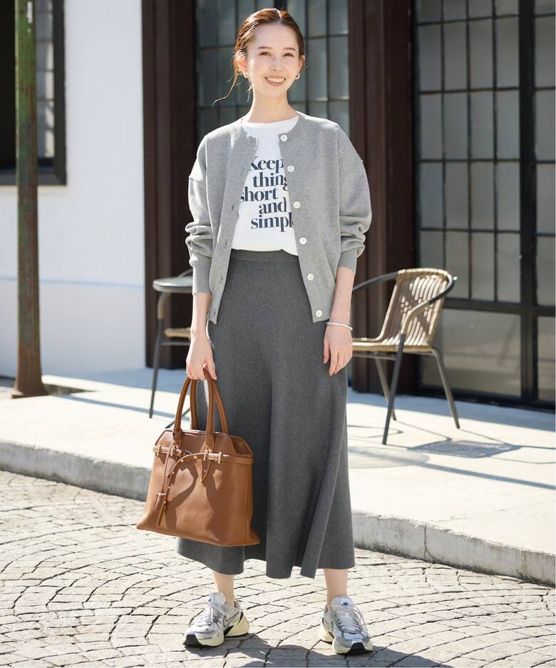 追加》ミラノリブニットフレアスカート（その他スカート）｜SLOBE IENA  