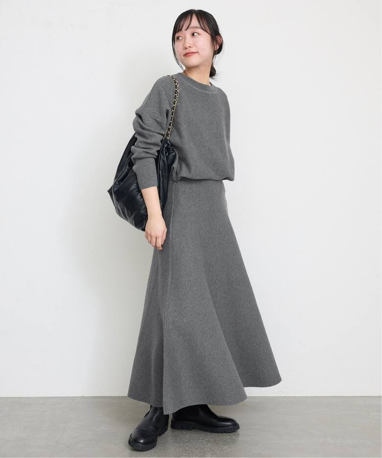 追加》ミラノリブニットフレアスカート（その他スカート）｜SLOBE IENA  