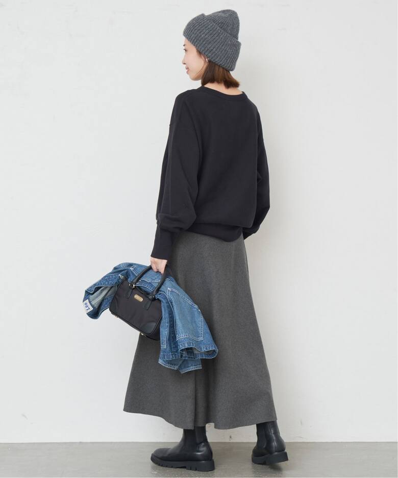 追加》ミラノリブニットフレアスカート（その他スカート）｜SLOBE IENA  
