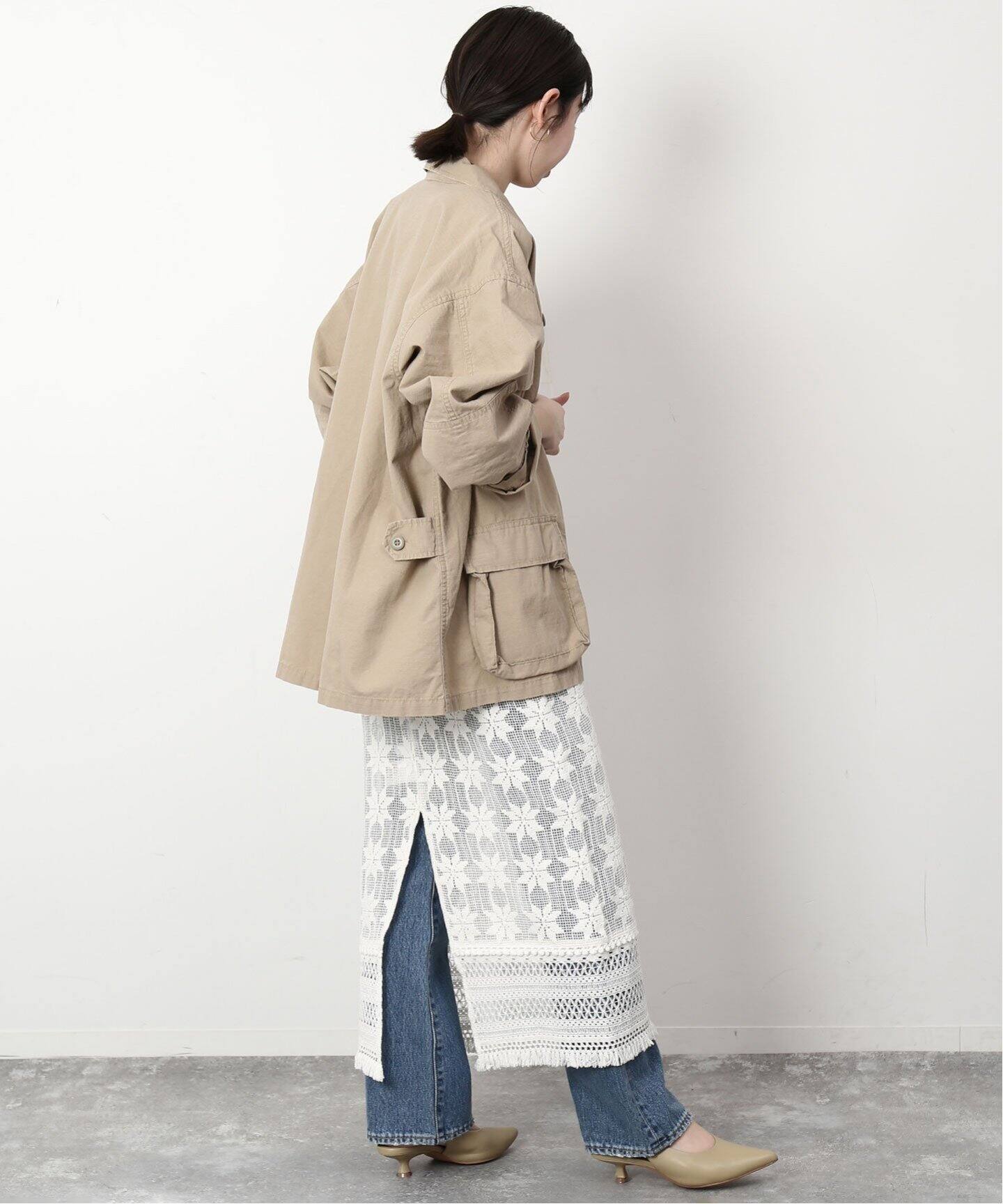 レースパッチワークスカート（その他スカート）｜SLOBE IENA（スローブ  