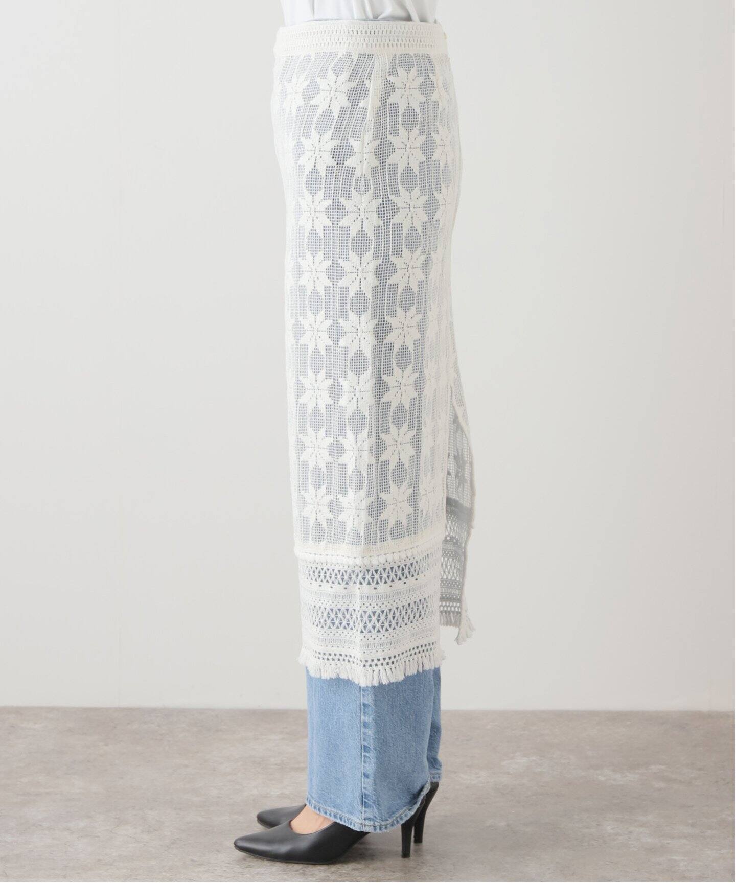 レースパッチワークスカート（その他スカート）｜SLOBE IENA（スローブ  