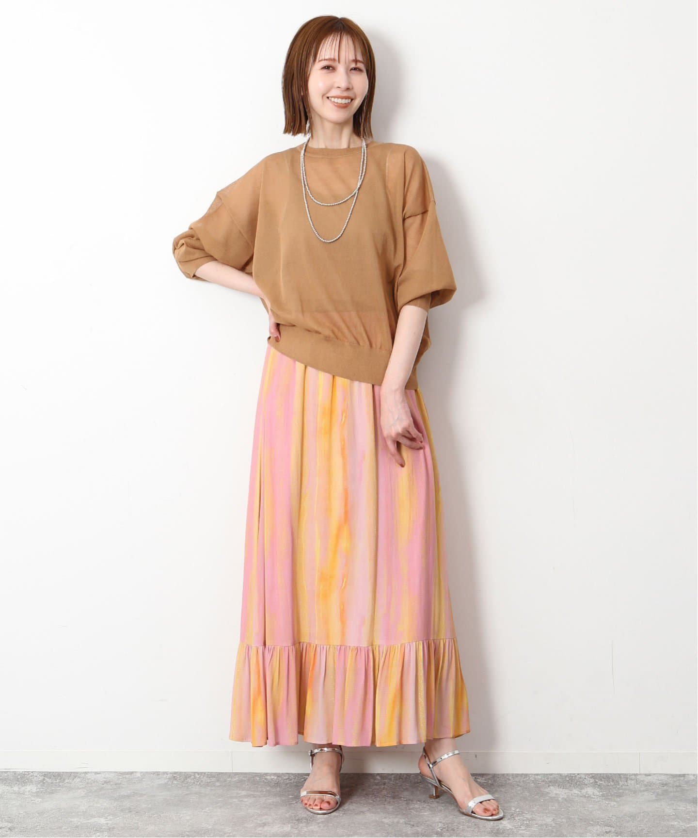 SLOBE IENA - 【新品】【2024SS】SLOBE IENA ジャガードラップ