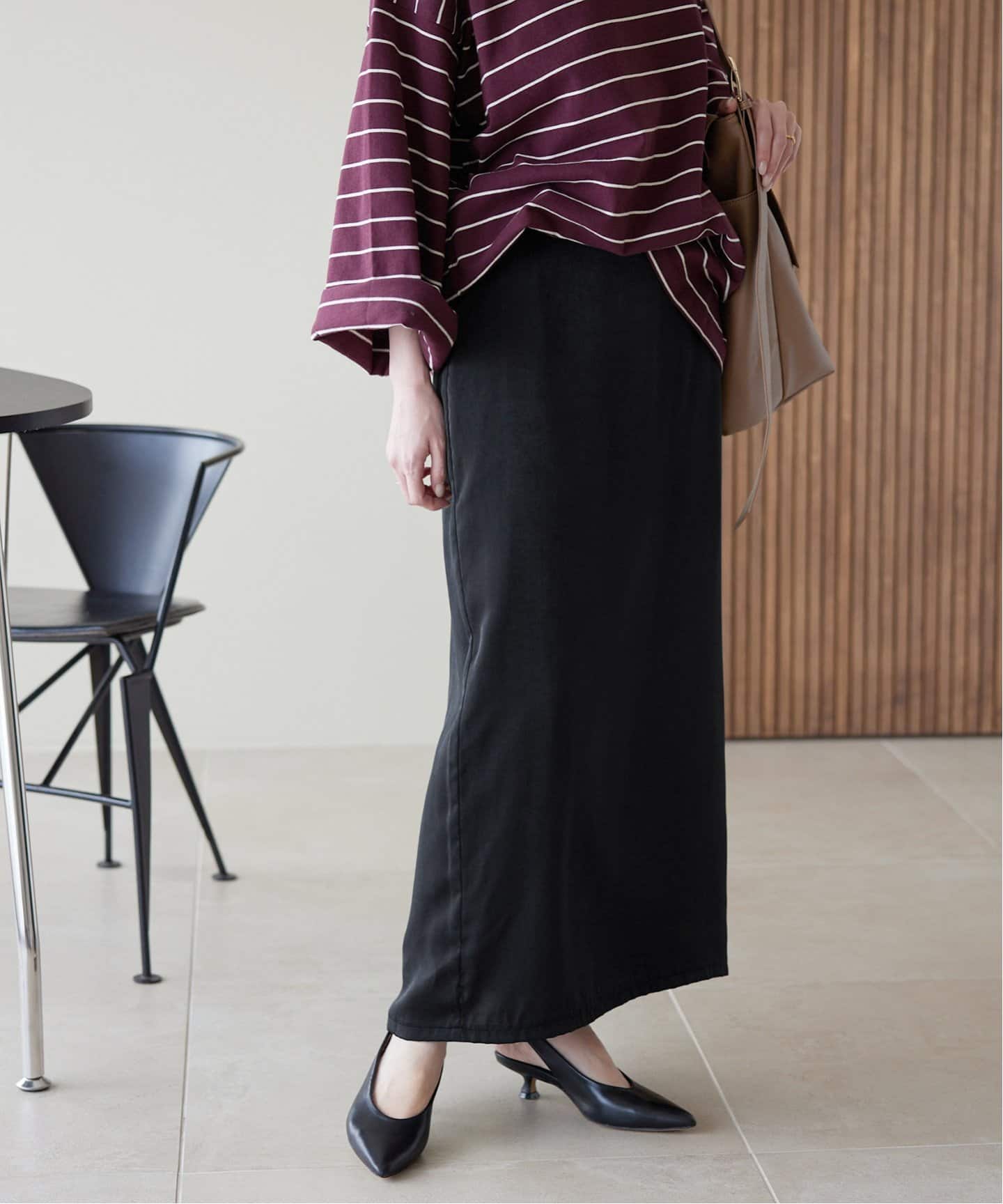 SLOBE IENA  Iラインスカート サックスブルー 36 SLOBE IENA Iラインスカート サックスブルー 36 - メルカリ