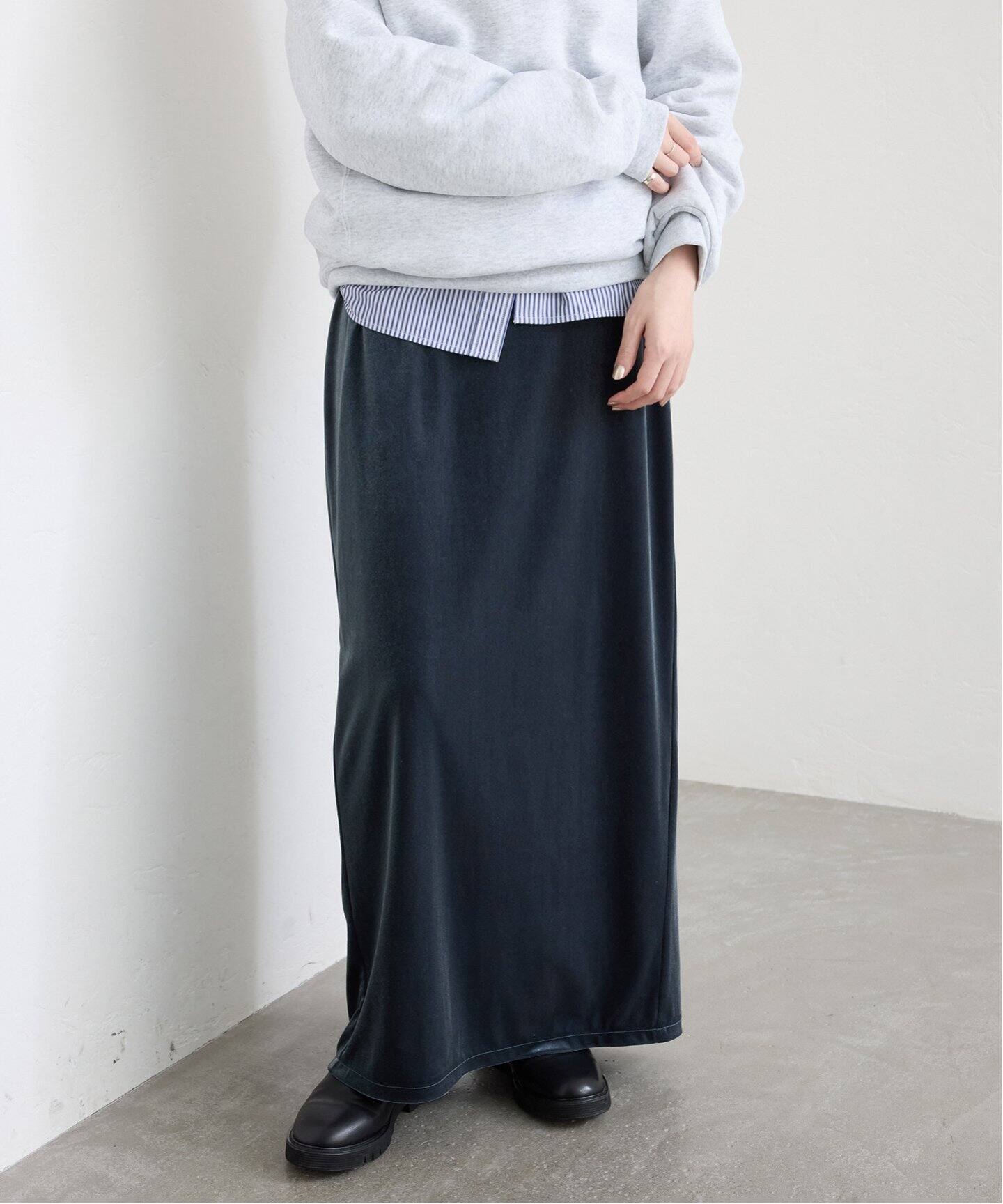 スカートライン ベロアIラインスカート（その他スカート）｜SLOBE IENA（スローブ イエナ）の通販｜BAYCREW'S STORE