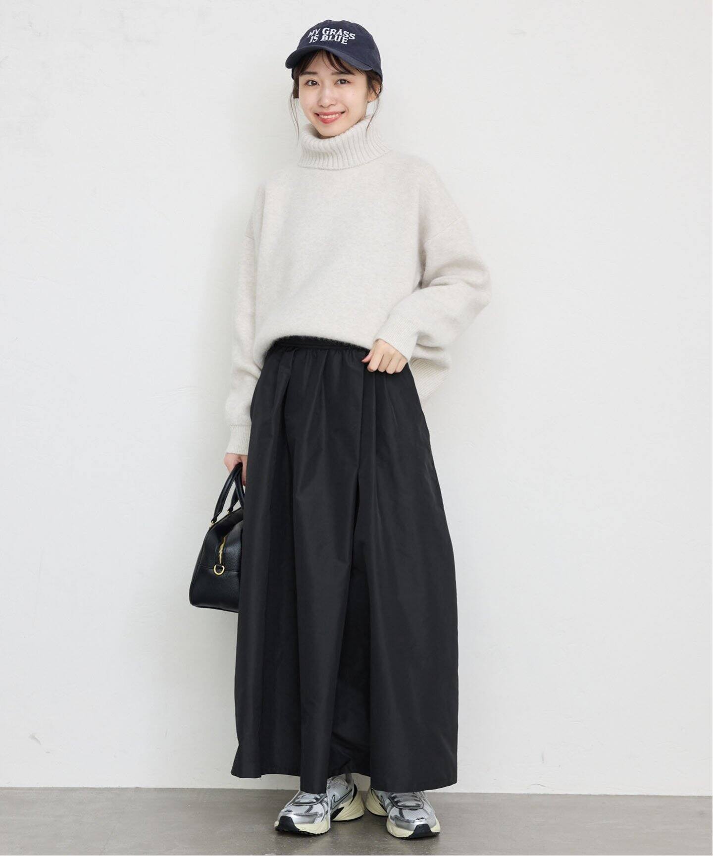 シャンブレータフタランダムタックスカート（その他スカート）｜SLOBE  