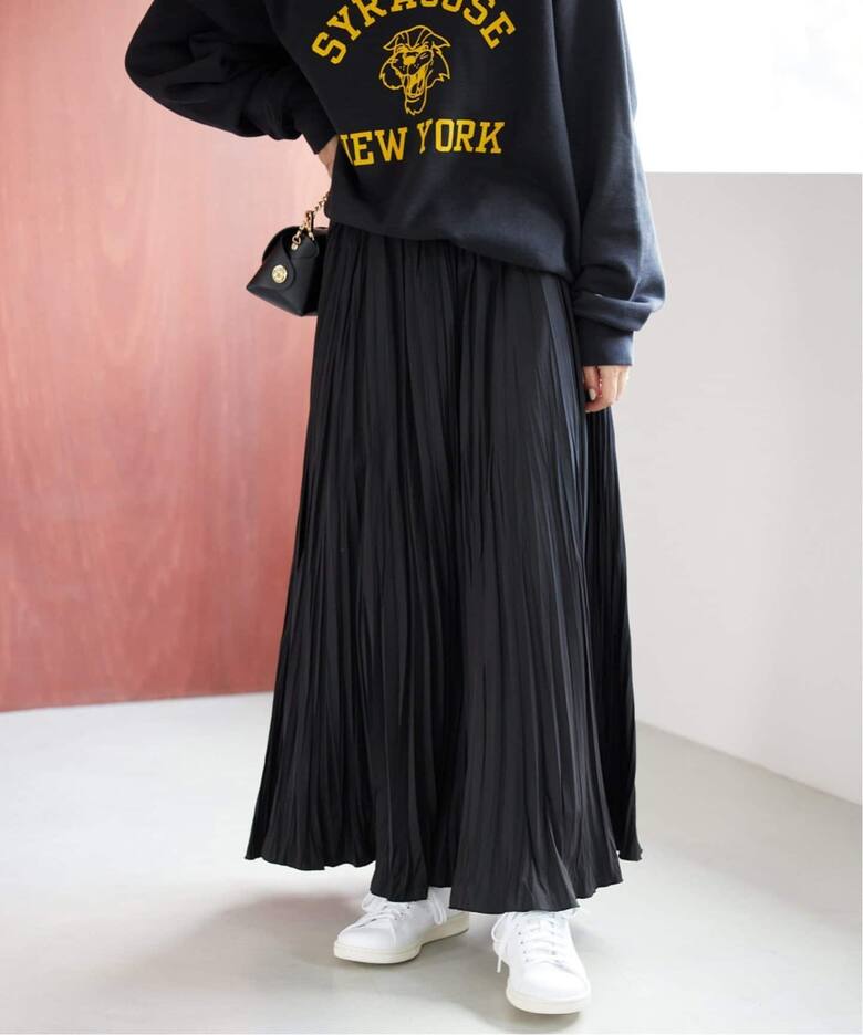 追加》タフタワッシャープリーツスカート（その他スカート）｜SLOBE  