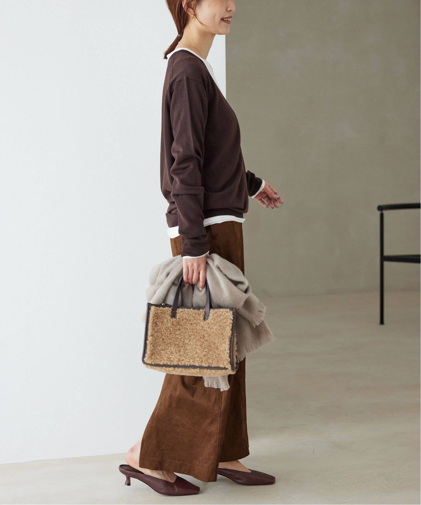 予約》FAKE SUEDE タイトスカート（その他スカート）｜SLOBE IENA  