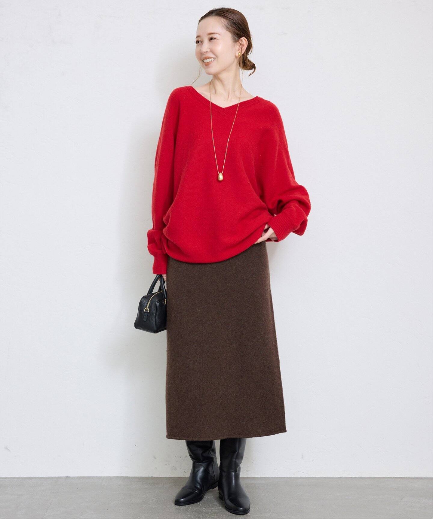 一部店舗・WEB限定》REPOSフレアニットスカート（その他スカート  