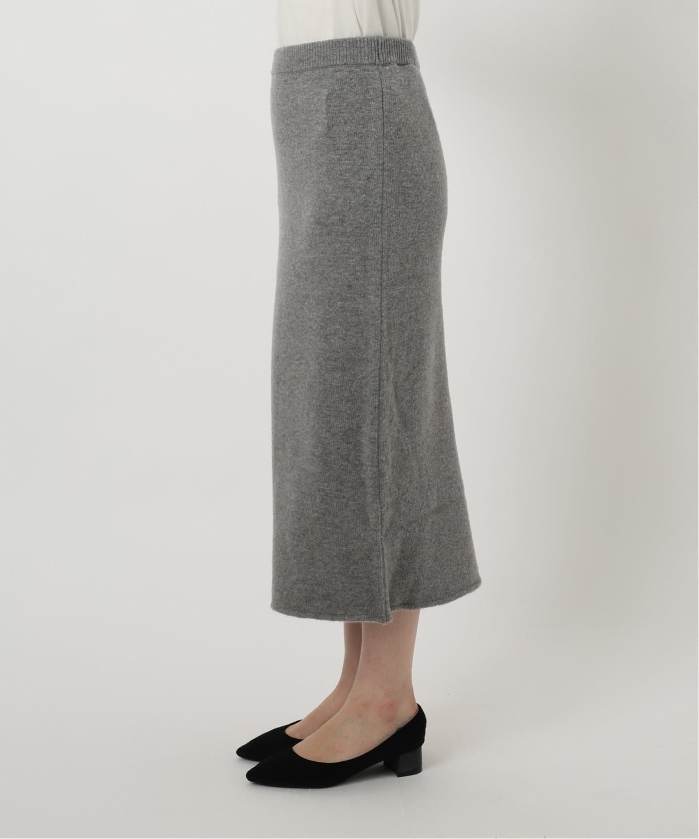 一部店舗・WEB限定》REPOSフレアニットスカート（その他スカート