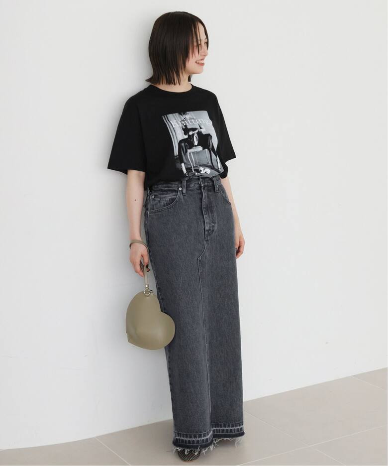 LE DENIM リーンカットオフスカート（デニムスカート）｜SLOBE IENA  