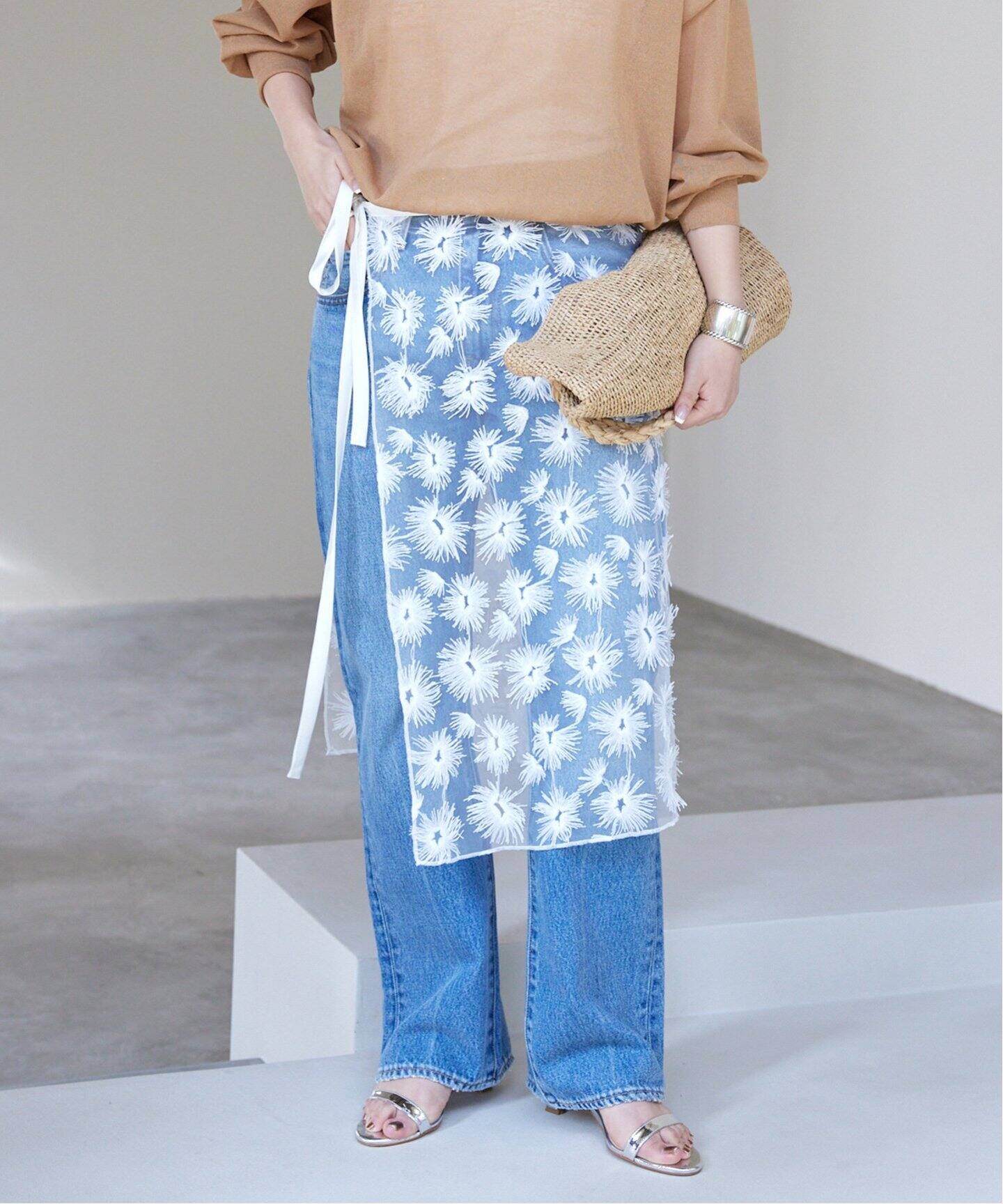 スローブイエナ フラワーブーケスカート （セール/ブランド古着  