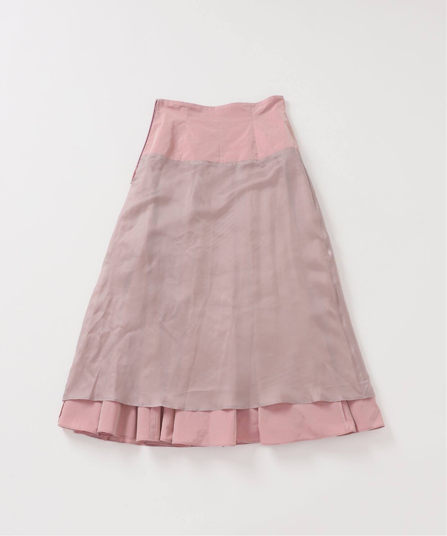 IENA LA BOUCLE ポリエステルタフタボリュームスカート（ロング 
