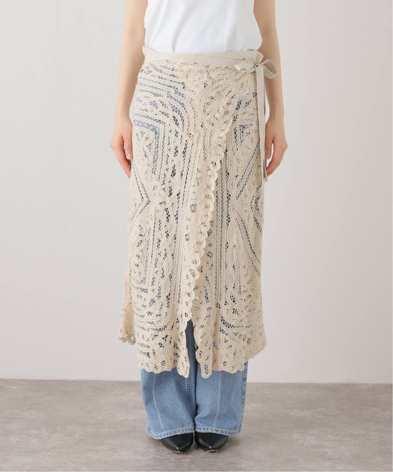 IENA LA BOUCLE バテンレースラップスカート（その他スカート）｜IENA  