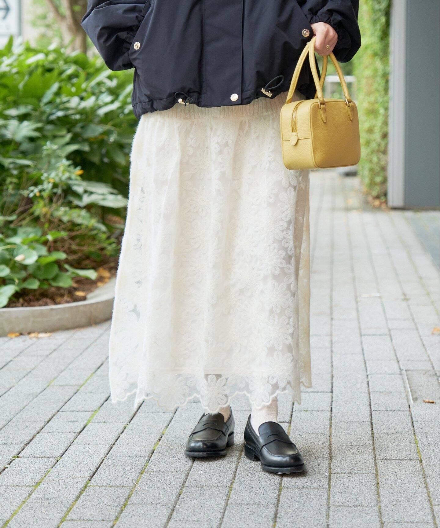 IENA LA BOUCLE Brocheレーススカート（その他スカート）｜IENA  