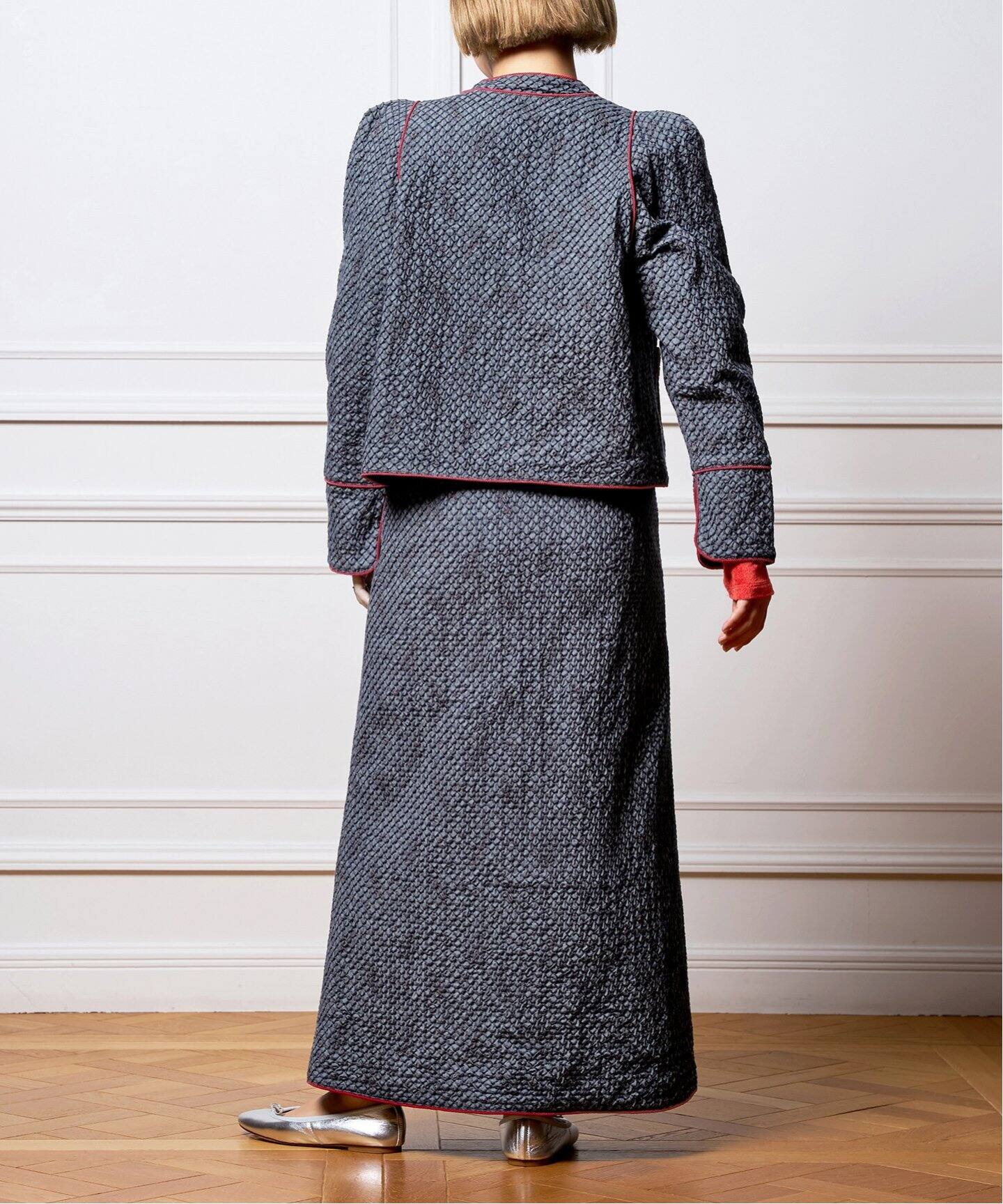 IENA LA BOUCLE エンブロイダードペイズリースカート（その他スカート 