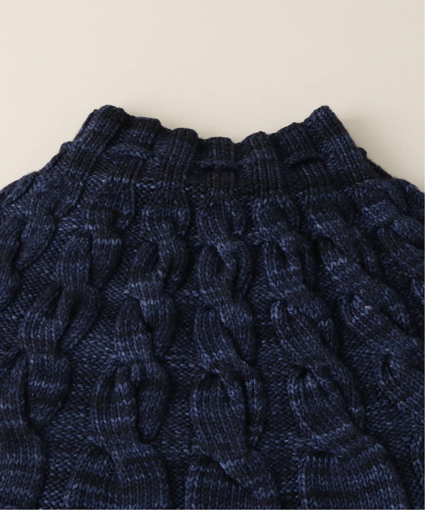 Misha & Puff ケーブル編みスカート カーキ　6y Misha & Puff ケーブル編みスカート カーキ6y