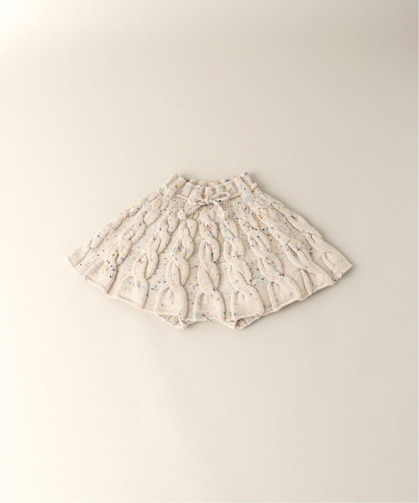 Misha&Puff/ミーシャアンドパフ】Cable Skating Skirt kids(6y
