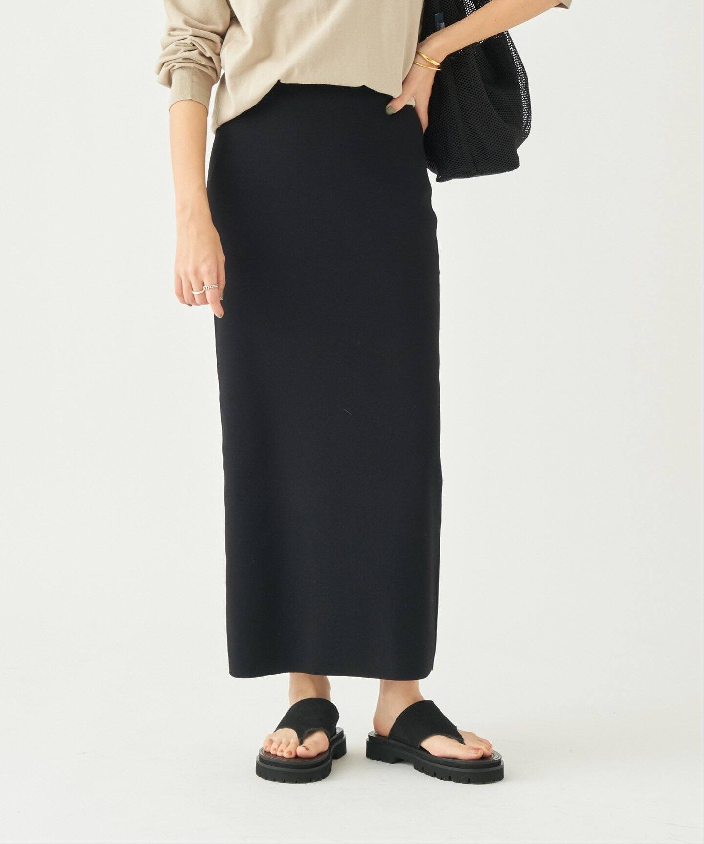 Plage】boucle nuance ニットスカート