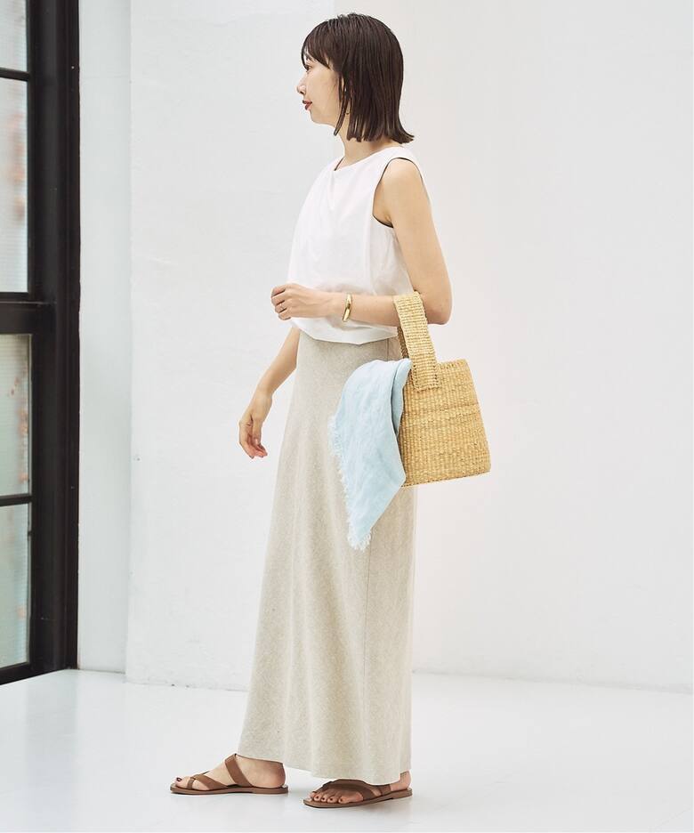 Slub Bias スカート（ロング・マキシ丈スカート）｜Plage（プラージュ  