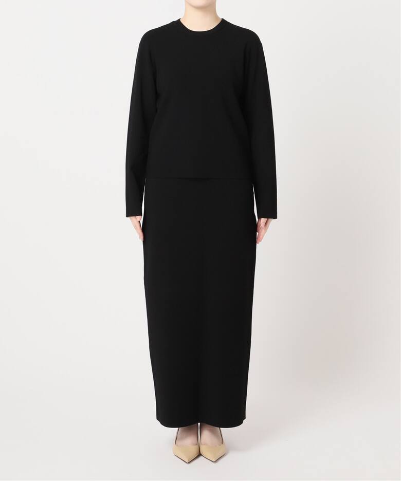 I Line Knit スカート（ロング・マキシ丈スカート）｜Plage  