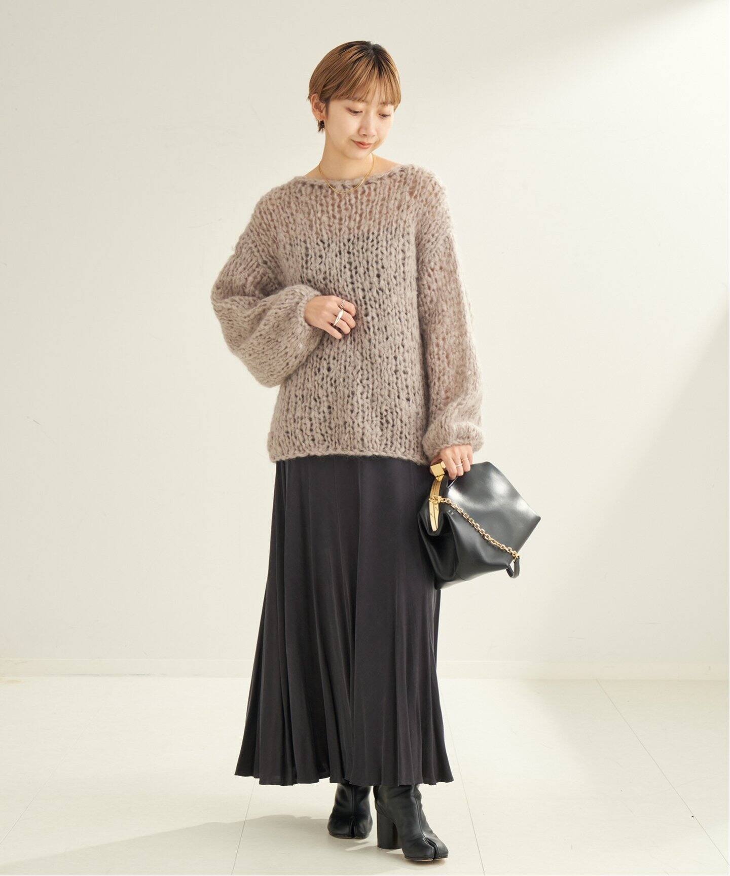 WashableFibril flaedスカート