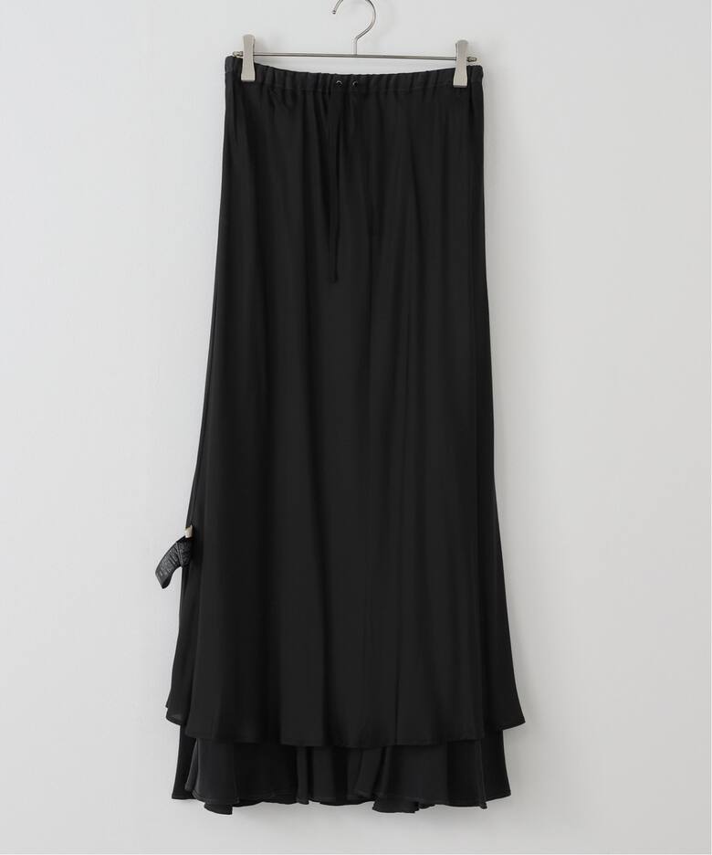 Washable Fibril フレア スカート（ロング・マキシ丈スカート）｜Plage  