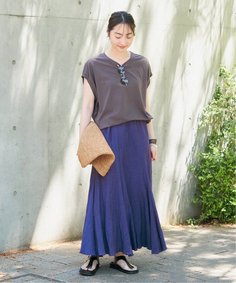 glace flare スカート（ロング・マキシ丈スカート）｜Plage  