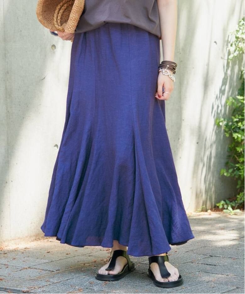 追加》glaceflare スカート（ロング・マキシ丈スカート）｜Plage  