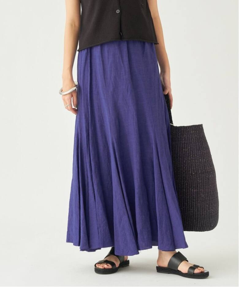 追加》glaceflare スカート（ロング・マキシ丈スカート）｜Plage  