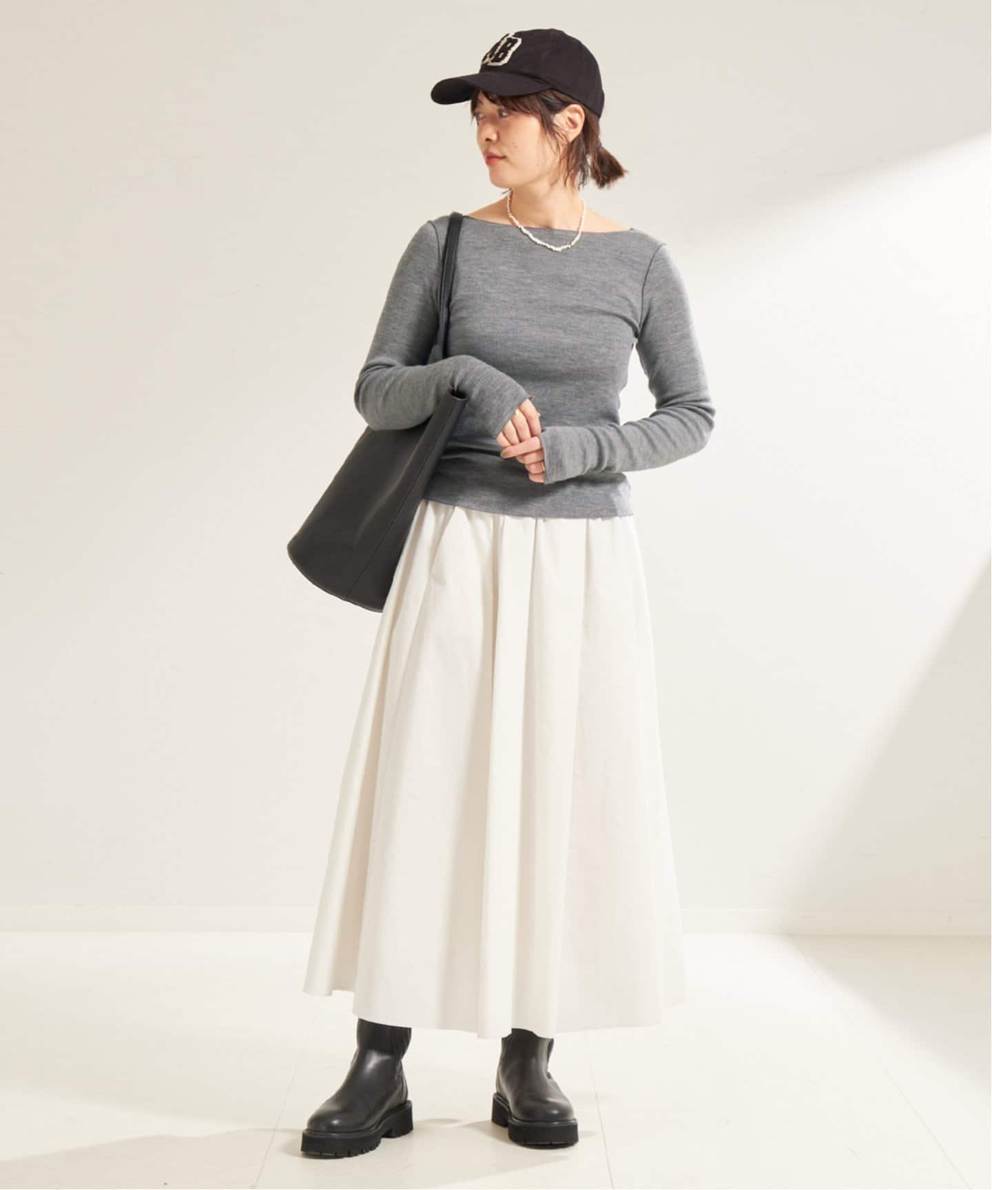 追加》typewriter cropped スカート（その他スカート）｜Plage